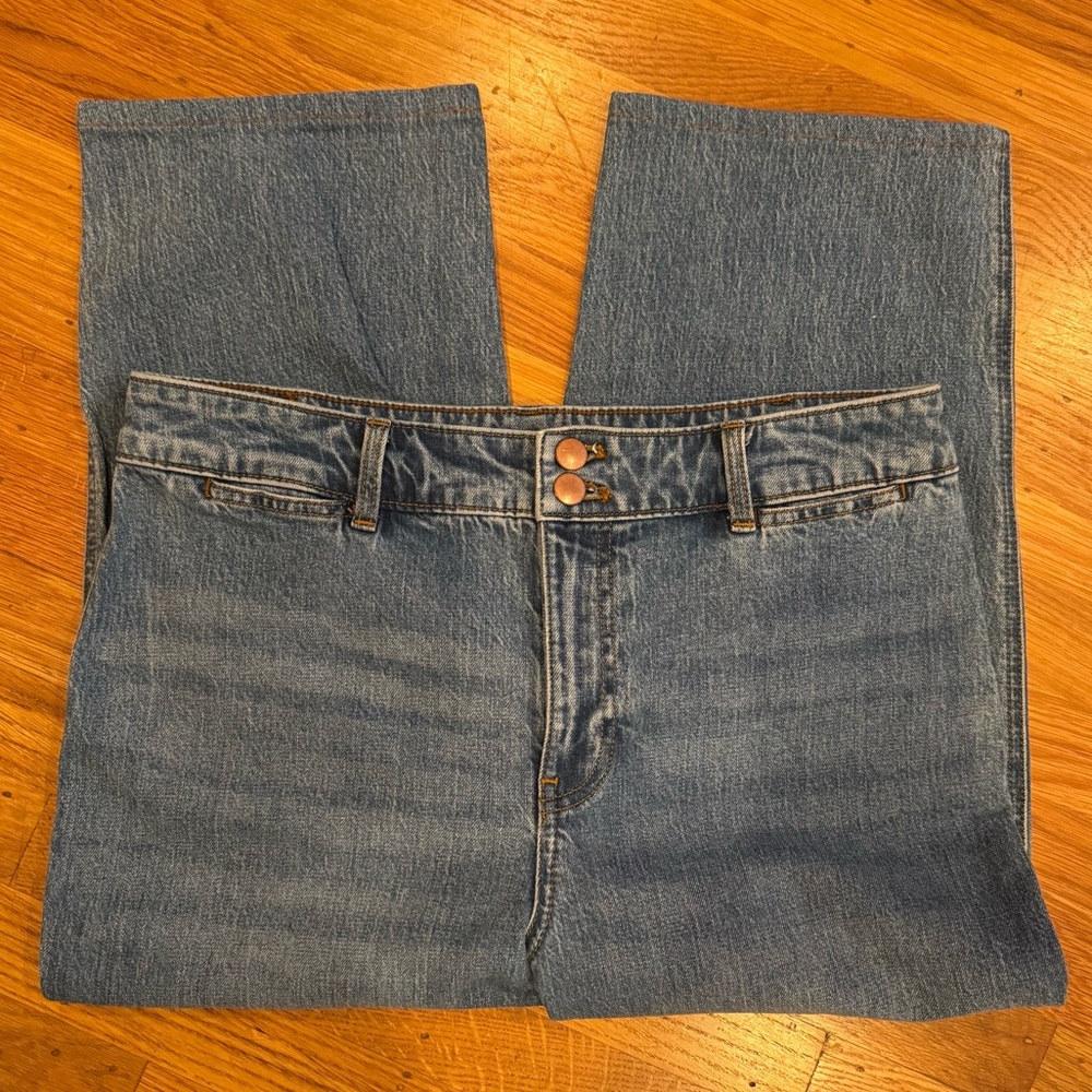 Talbots Straight Leg Crop Jeans, 10P